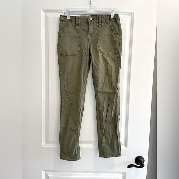 EUC Women’s Sanctuary Olive Twill Pants Sz. 26 - Picture 1 of 5